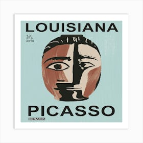 Louisiana Picasso Art Print