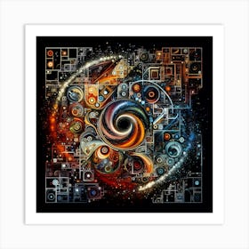 Spiral Galaxy 1 Art Print