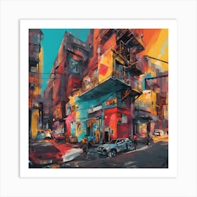 Cityscape Art Print