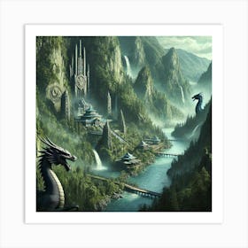 A Remote And Strategic Location For The Kaiju Cont Art Print