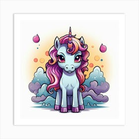 Magic Unicorn Art Print