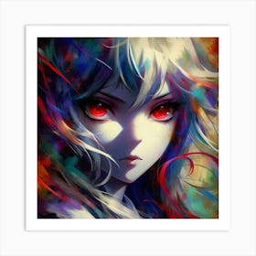 A young female 3 Art Print