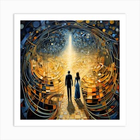 Lovers By Csaba Fikker 25 Art Print