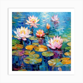 Water Lilies 8 Art Print