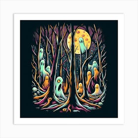 Whispers Of The Dark Art Print