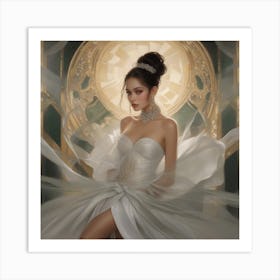 Asian Beauty Art Print