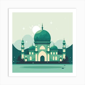 Islamic Mosque 7 Art Print