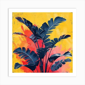 Tropical Leaves Art Print