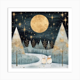 Merry And Bright 4 Art Print