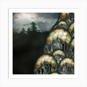 Eerie Landscape Art Print