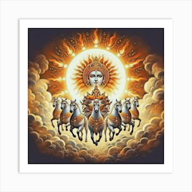 Lord Shiva Art Print