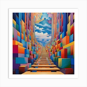 Stairway To Heaven 3 Art Print