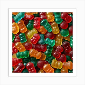 Gummy Bears Art Print