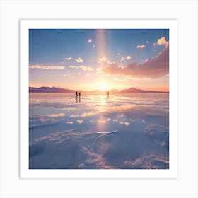 Uyuni Salt Flat Art Print