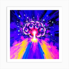 unlocking the hidden possibilities of the brain 2 Art Print