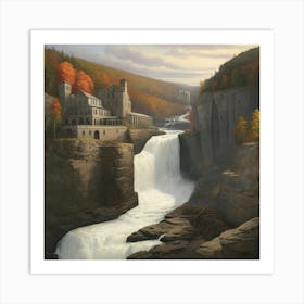 Ny Waterfall Art Print