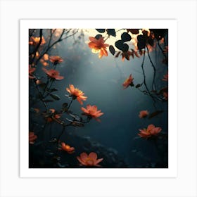 Flora Stock Videos & Royalty-Free Footage 6 Art Print