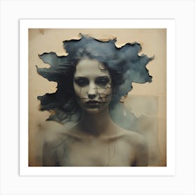 Portrait Of A Woman Art Print