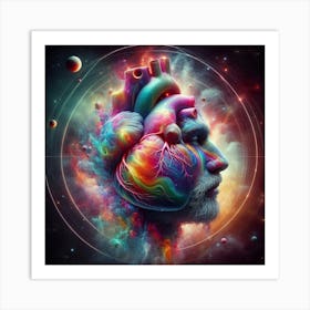 Heart Of Man Art Print