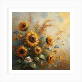 Sunflowers 1 Art Print