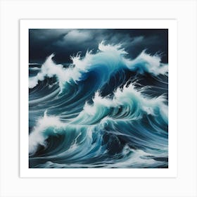 Stormy Seas 2 Art Print