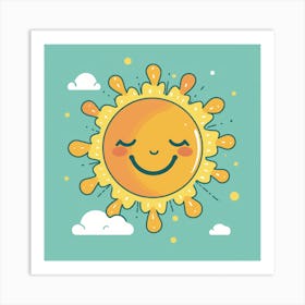 Sun In The Sky Art Print