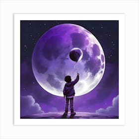 Full Moon Art Print