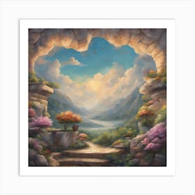 Wonderful nature Art Print