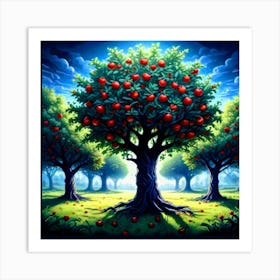 Apple Tree Art Print