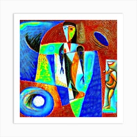 Abstract Painting 1 Art Print