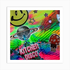 Kitchen Disco 2 Art Print