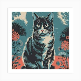 Cat Day Art Print