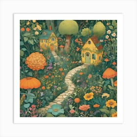 Fairy Garden 5 Art Print