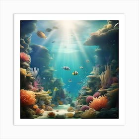 Under The Sea Art Print