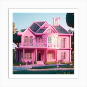 Barbie Dream House (555) Art Print