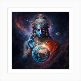 Shree Krishna 1 Art Print