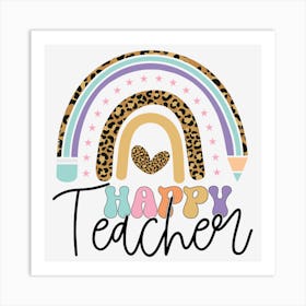 Happy Teacher 01 Art Print