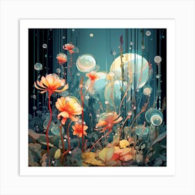 Lotus Flower Art Print