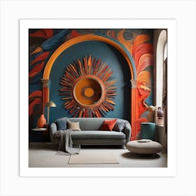 Abstract Painting(wall art) Art Print