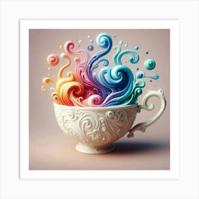 Tea Art 346 Art Print