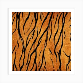 Tiger Skin Background 1140208338 Art Print