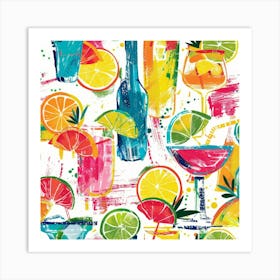 Cocktail Paradise 1 Art Print