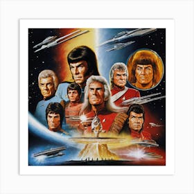 Star Trek The Next Generation Art Print