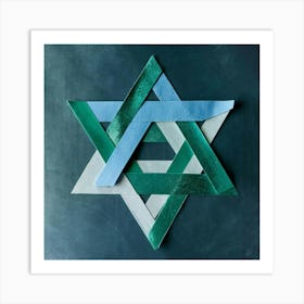 Star Of David 7 Art Print