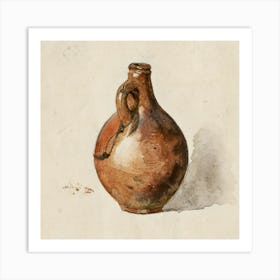 Rustic Pitcher Kitchen Painting Farmhouse Art Print