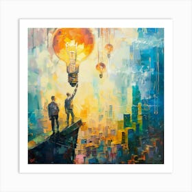 Lightbulb 1 Art Print