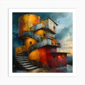 Helter Skelter Art Print