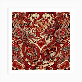 Dragons Art Print