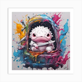 Yoda art Art Print