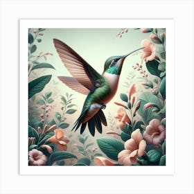 Hummingbird 1 Art Print